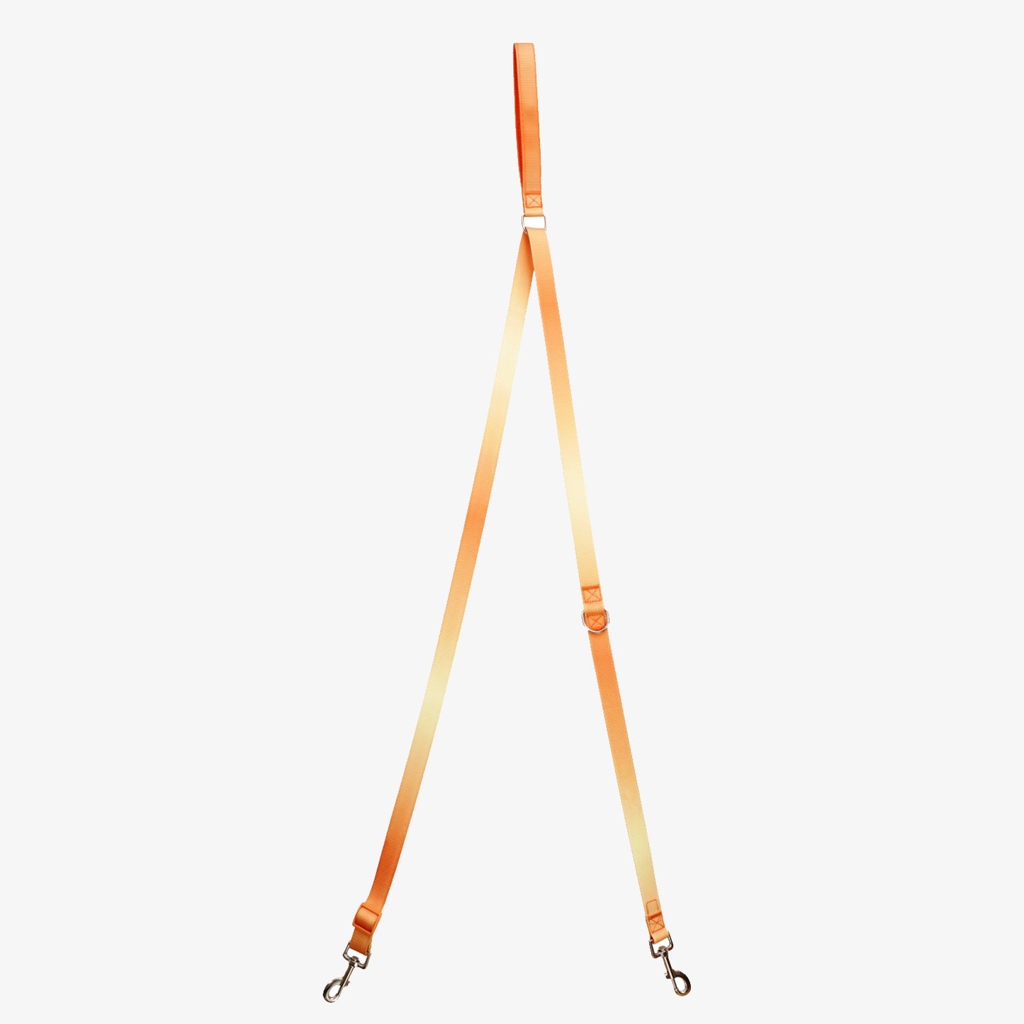 Double-Ended Leash - Gradient Orange