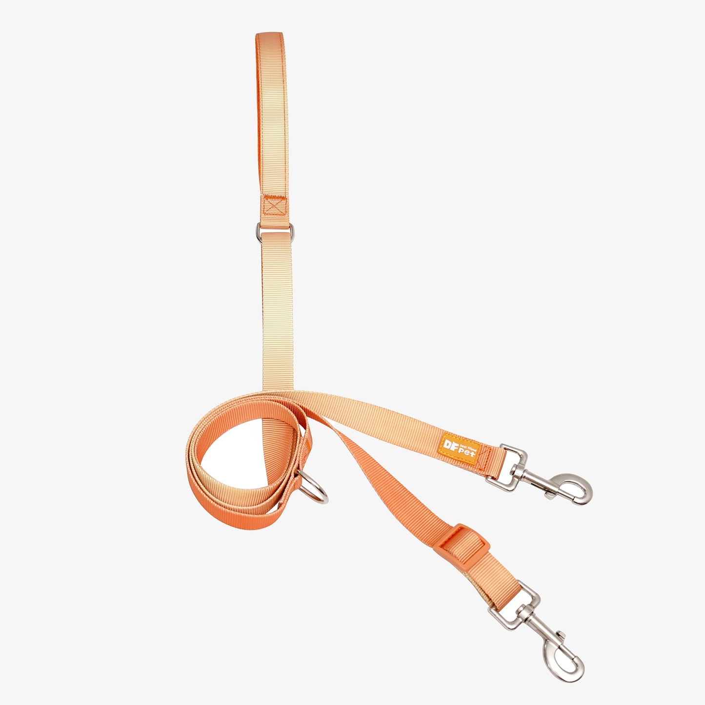 Double-Ended Leash - Gradient Orange