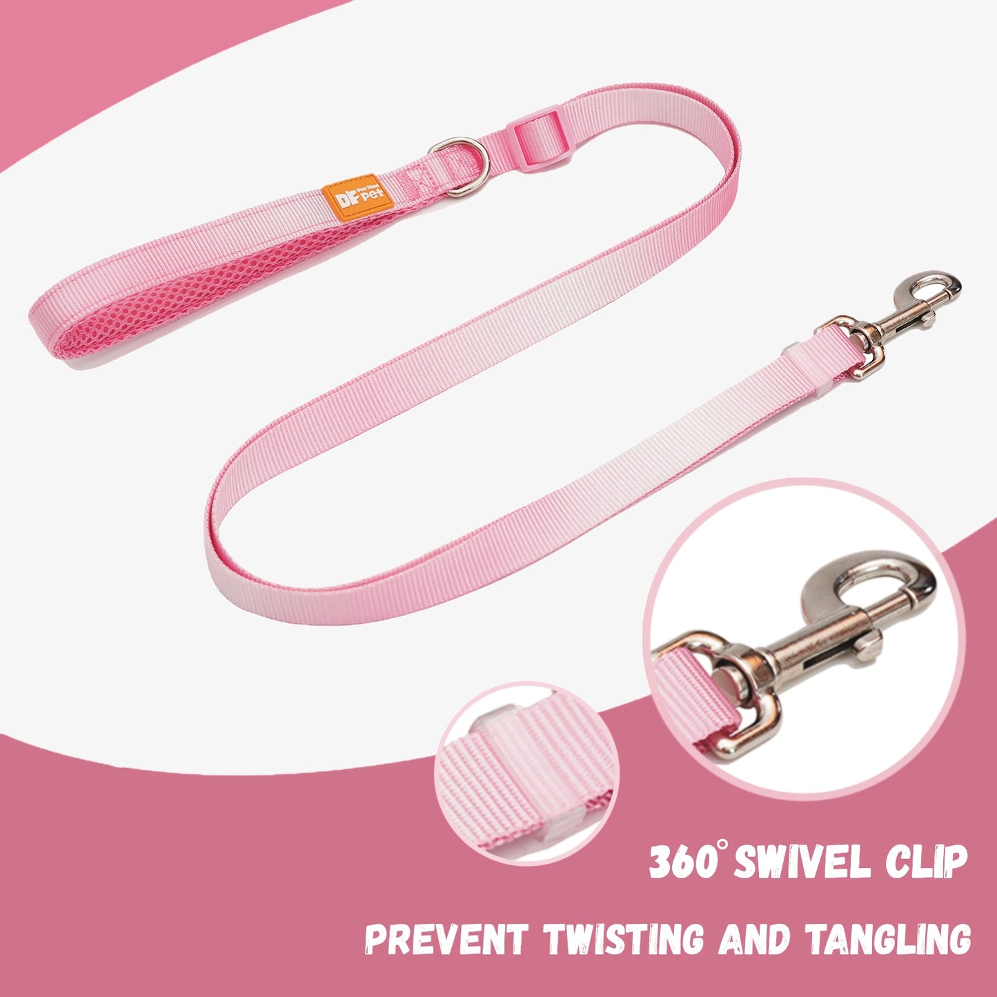Standard Leash - Gradient Peach