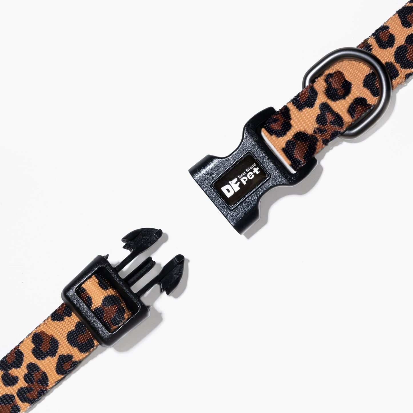 DFPET Collar Leopard Skin