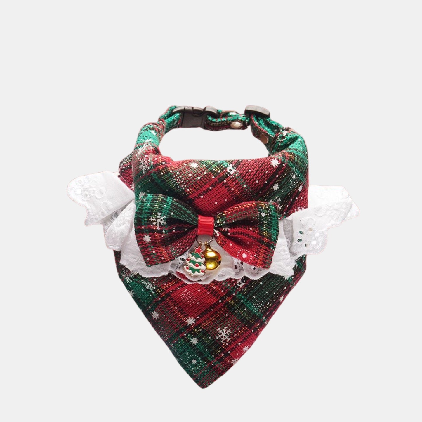 Plaid Bandana Bib