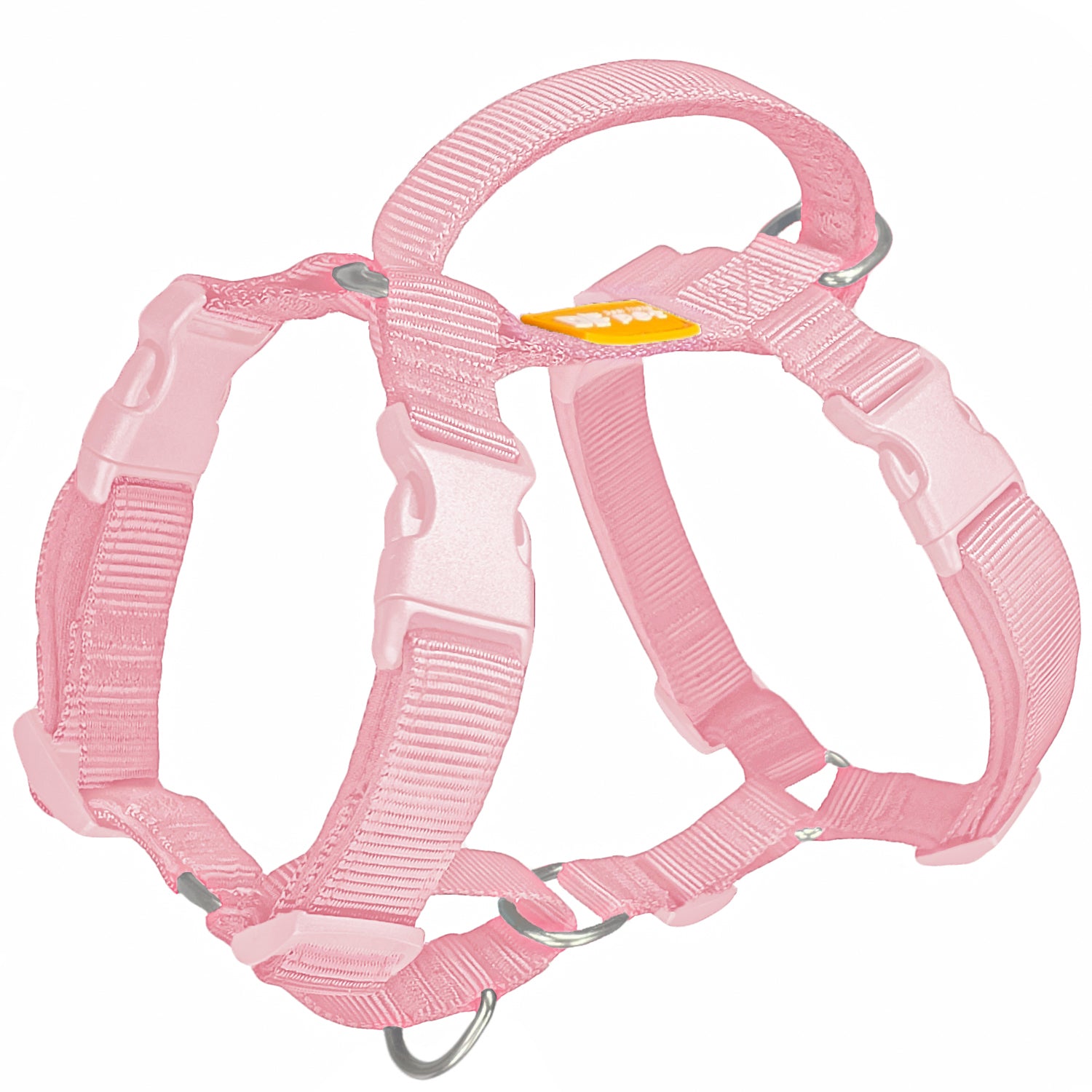 Bestia Dog Sport Hundeleine 'Dual Handle' – 1,5 M, Rosa, Mit Gepolsterten Griffen & Robustem Karabiner