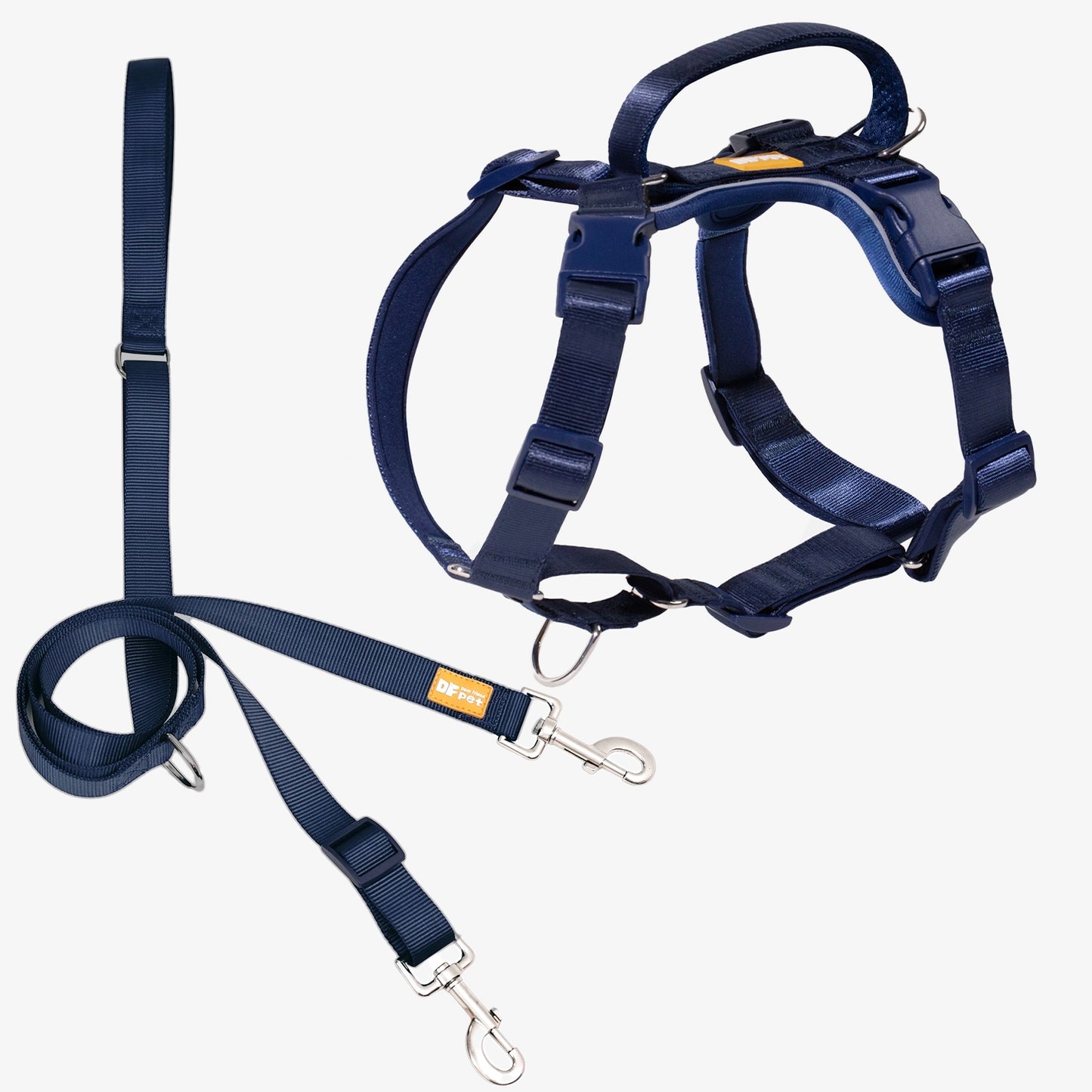 Martingo Dash Harness Walk Kit - Navy Blue