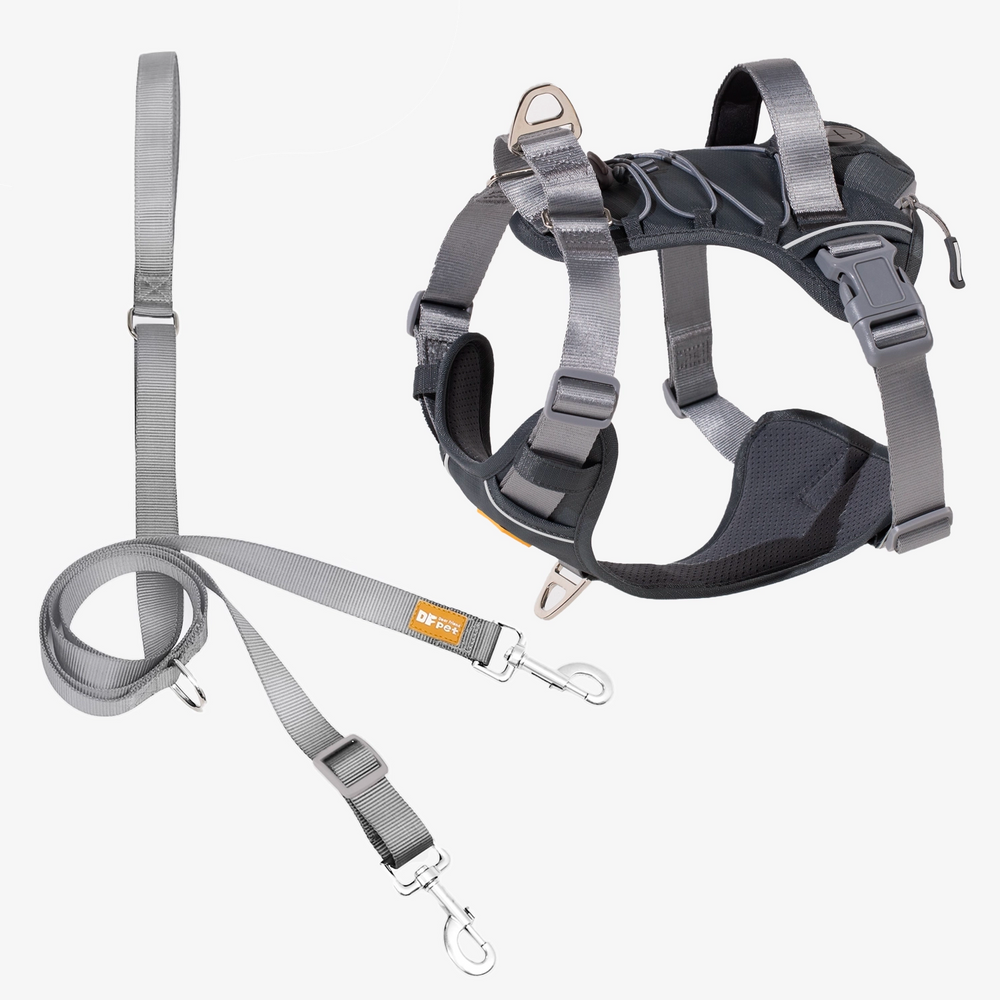 Martingo Runner Harness Walk Kit - Gray