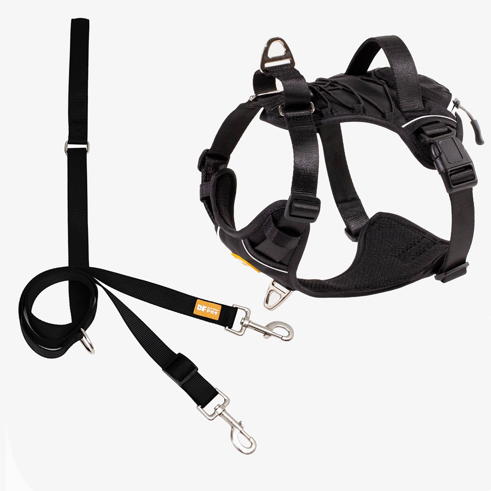 Martingo Runner Harness Walk Kit - Black