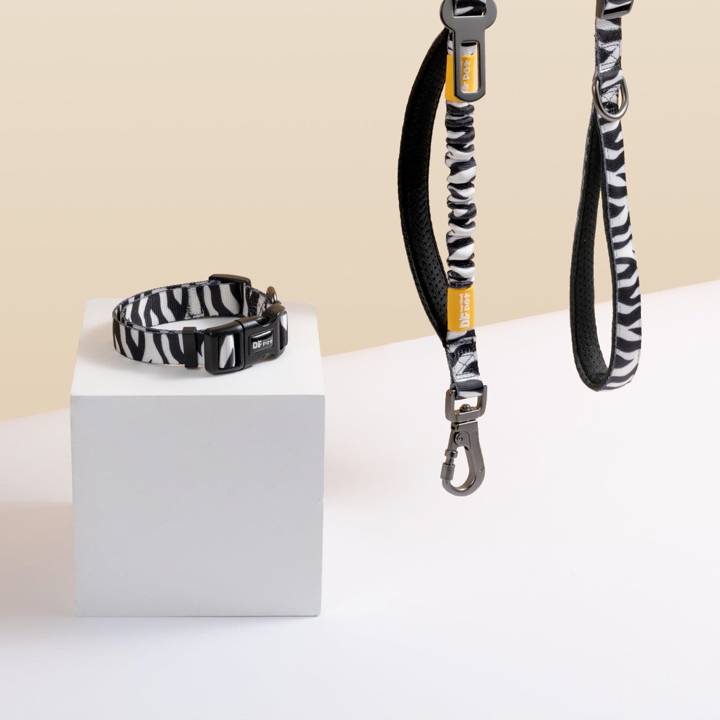 Collar Walk Kit - Zebra Print