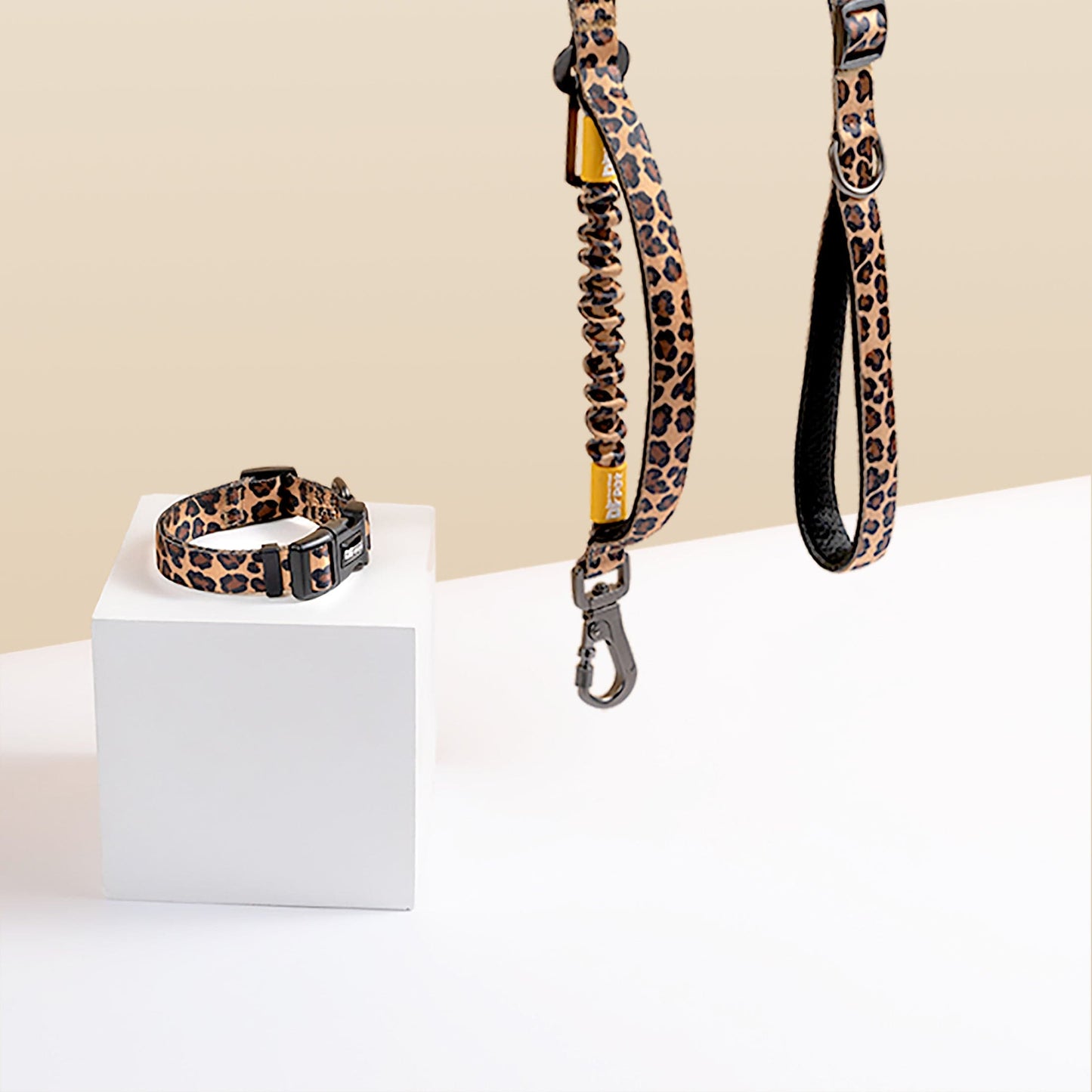 Collar Walk Kit - Leopard Skin