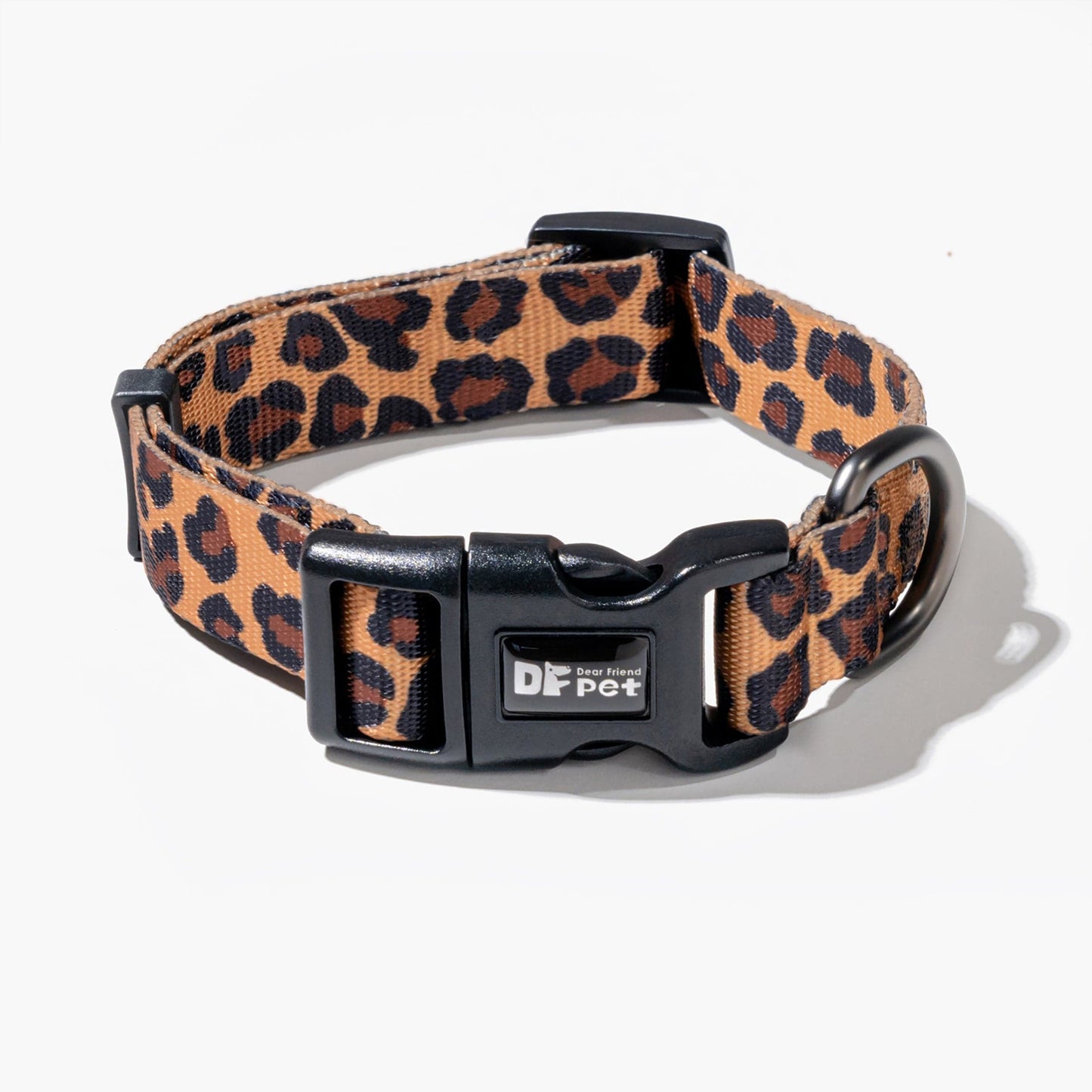 DFPET Collar Leopard Skin